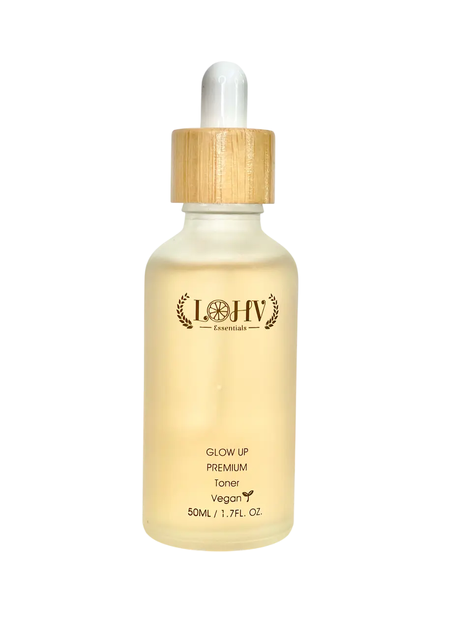 LOHV ESSENTIALS Vegan Toner Serum for Sensitive Skin, All Skin Types, Acne, Scarring, Eczema - Even Skin Tone and Hydration Boost - Facial