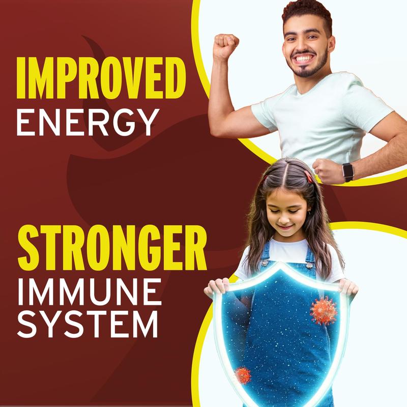 Menper Vino Carne Hierro Iron Liquid Supplement | Energy Support & Vitality | 16 Fl Oz