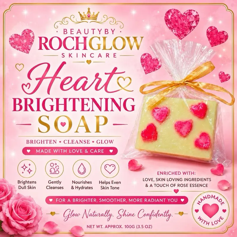 Beautybyrochglow face and body soap Beautybyrochglow face and body soap