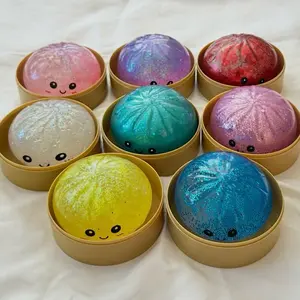 Squishy Glitter Shiny Dumpling Pick a Color Viral Dumplings Bun Trending Stress Relief Toy
