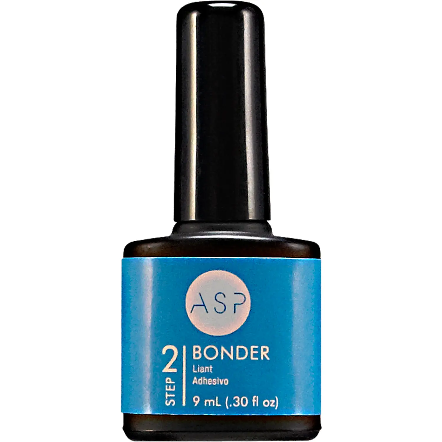 asp Gel Polish Bonder, Step 2 Soak-Off Formula, Aids in Adhesion for Manicures, Professional Cosmetic, Single Item Nail Care Supplies, Nail Supplies