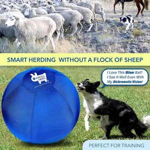 Herding Ball for Dogs Large & Medium, 25" Training Set Dog Ball, Horse Ball | Large Dog Toys, Hearding Ball, Horse Toys, Herding Balls for Cattle Dogs, Herding Ball for Australian Shepherd