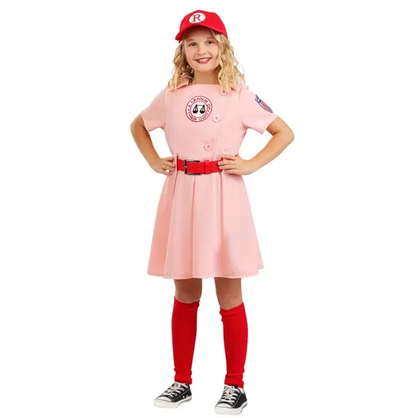 Girl's Deluxe A League of Their Own Dottie Costume