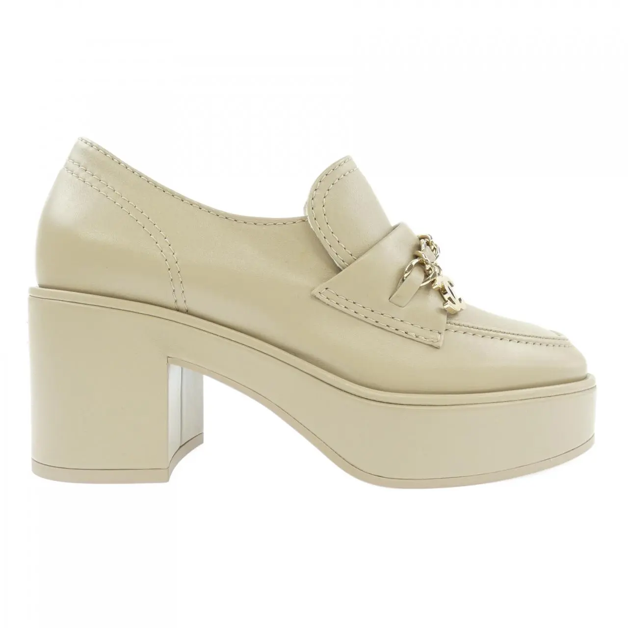 Pre-owned CHANEL Lambskin Small Leather Goods Loafers