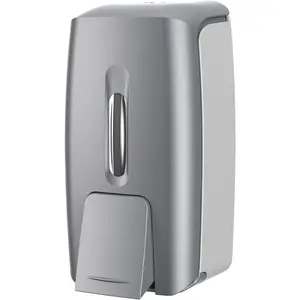 Soap Dispenser Wall Mount Adhesive Commercial Soap Dispenser 800ml No Drill Hand Sanitizer Dispenser for Bathroom Support Liquid and Gel,-PN9088