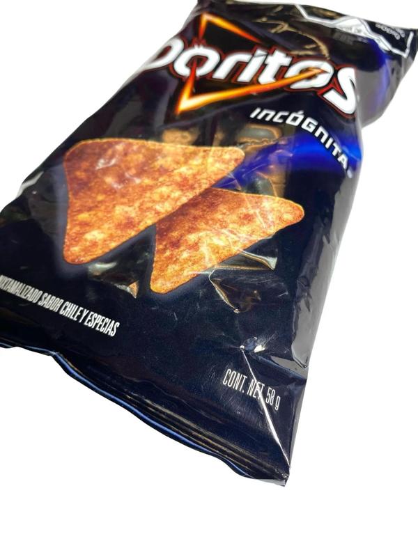 5 - PK Doritos Incognita - Potato Chips - Crunchy Snack - 58g Bag - Mexican Chips - Sabritas Mexicanas - Papitas Mexicanas