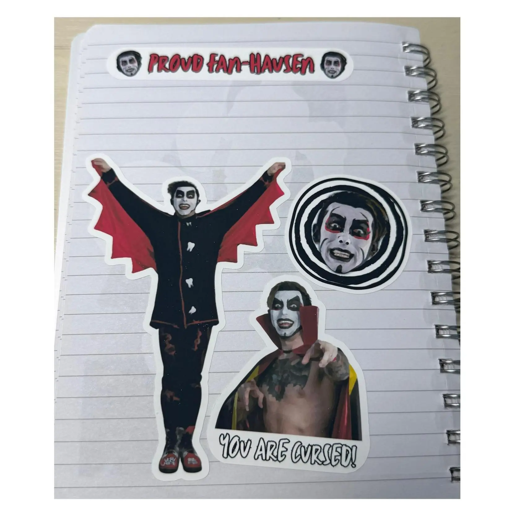 Cursed Inspired Sticker Pack (Set of 9)