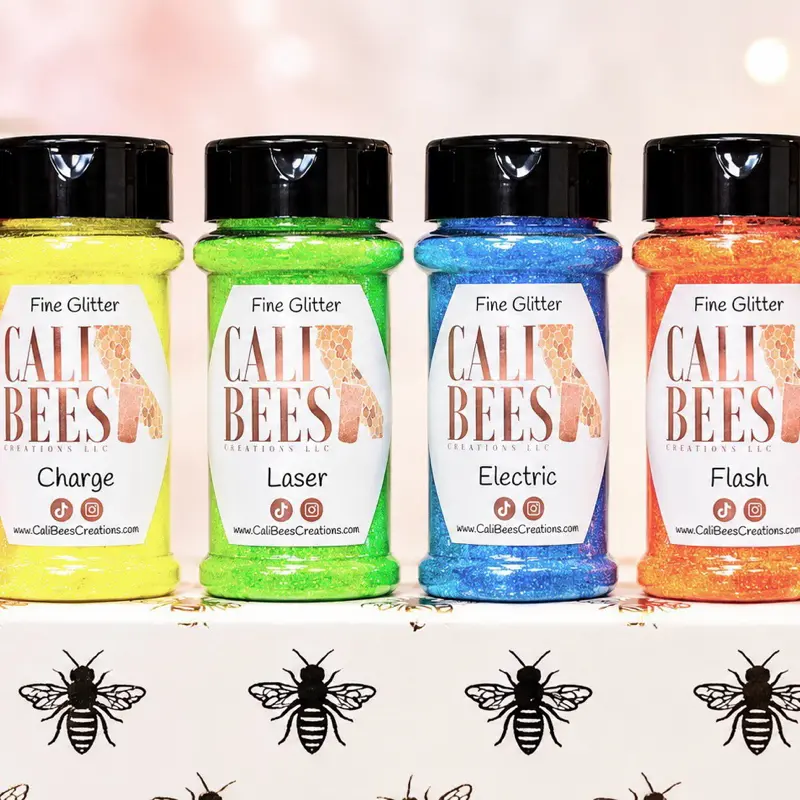 Fine Glitter, The Light Bright Collection 6 Pc Set, for Creative Projects and Decorations