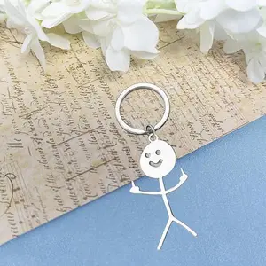 Funny Keychain Accessories for Men & Women Unique Gifts Best Friend Keychain for Adults Unisex Humorous Design Durable Material Perfect for Everyday Use
