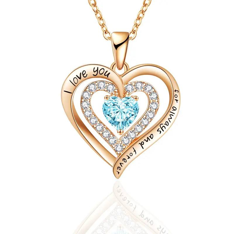 Rose Gold Lake Water Blue