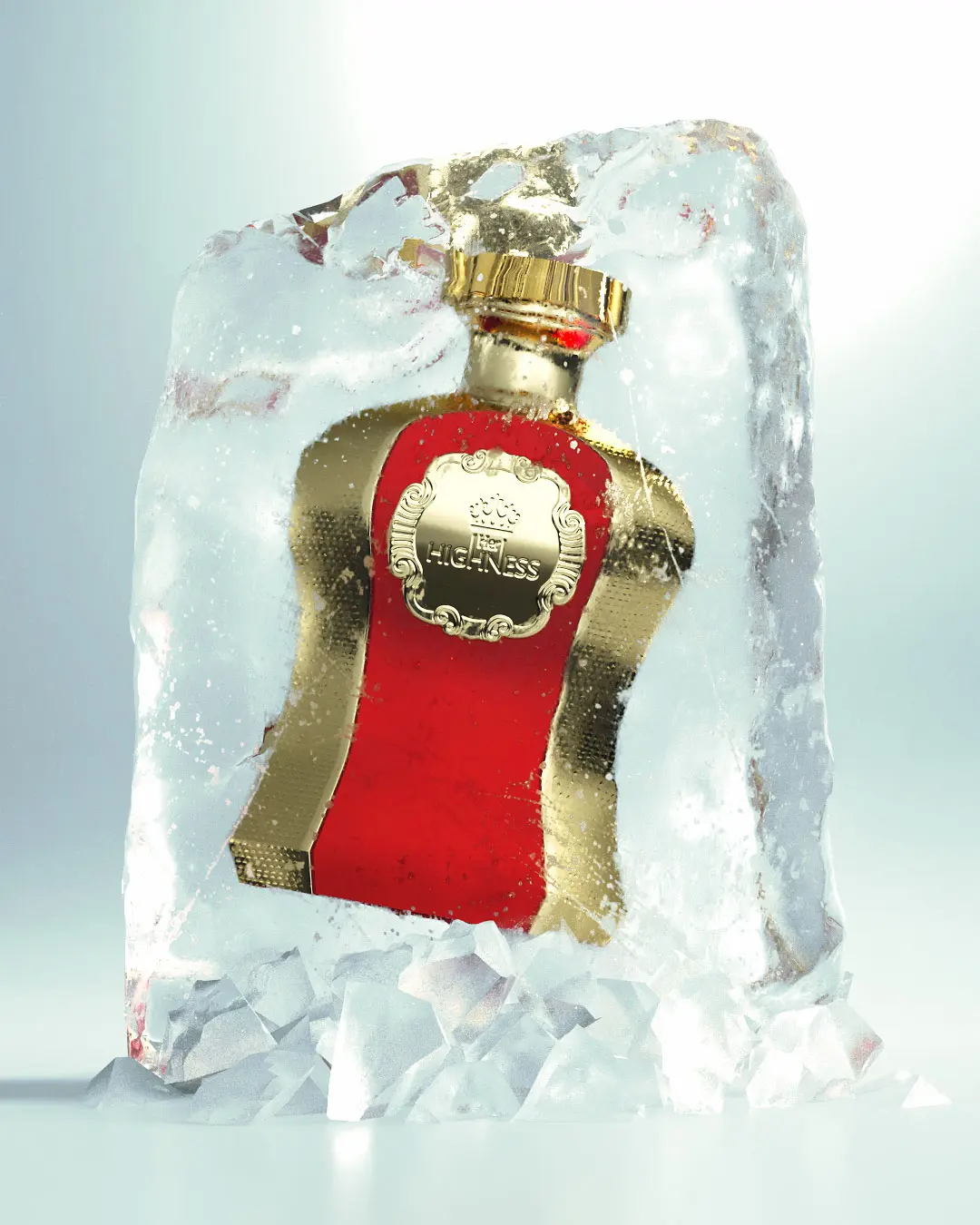 AFNAN HIGHNESS    IV   RED EAU DE PARFUM 3.4 OZ FOR WOMEN