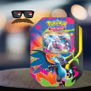 Mega Charizard Tin (Mega Charizard X) - Miscellaneous Cards & Products (MCAP)