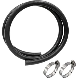 28491 5/8 Inch Heater Hose - 6 Feet EPDM Rubber Coolant Heater Hose, Suitable For Cars And Trucks, Resistant To High Temperatures And High Pressures, Universal Car Heater Hose - Black