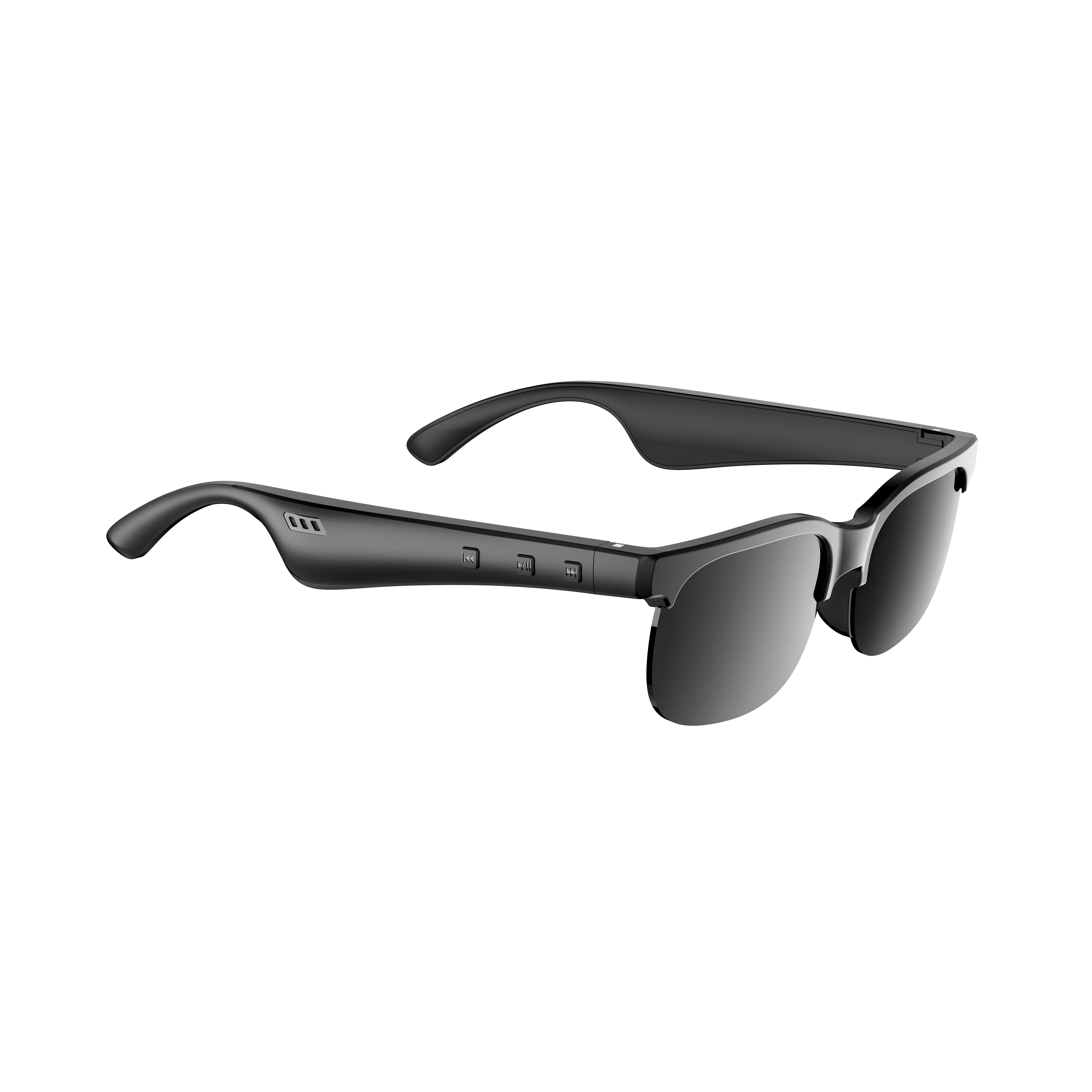 Ai Translation Smart Glasses, Real Time Translation Glasses with Wireless Bluetooth, Anti Blue Light Lens, Support 115 Language for Travel, Business, Learning