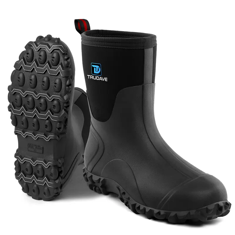 mens rubber work boots - TikTok Shop display picture 1