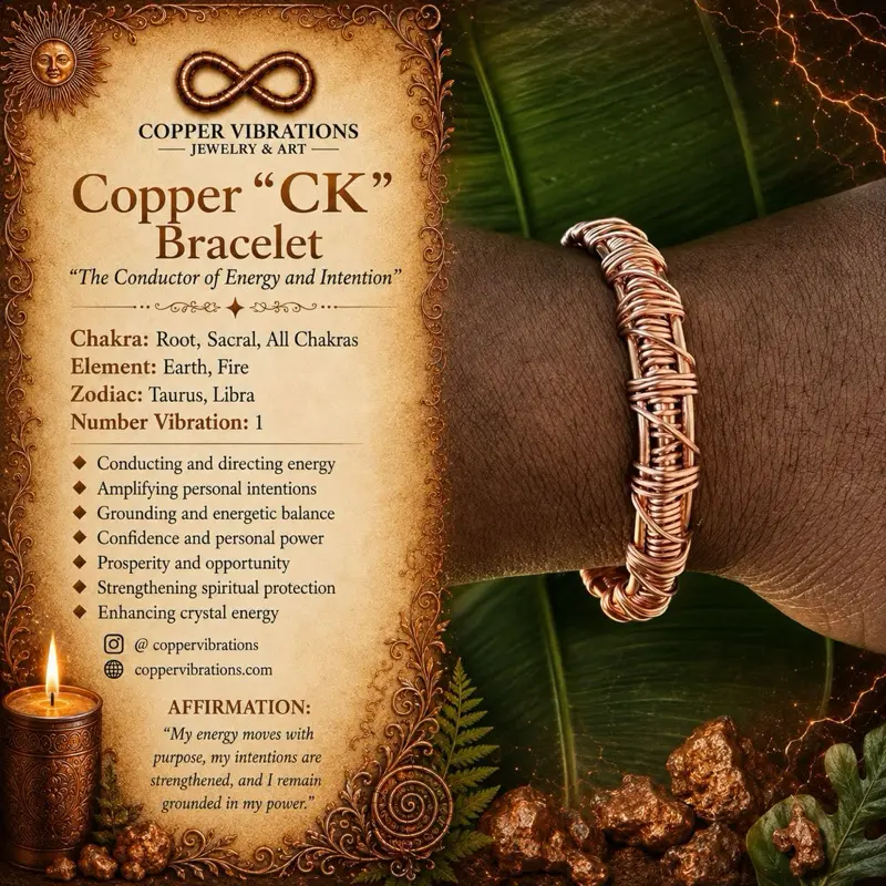 Juma CopperKing Creativity Weave CK Bracelet