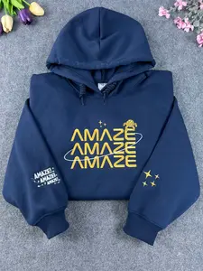 Embroidered Space Galaxy Amaze Crewneck, Space Universe Lover Embroidered Sweatshirt, Bookish Lovers Clothing Gift