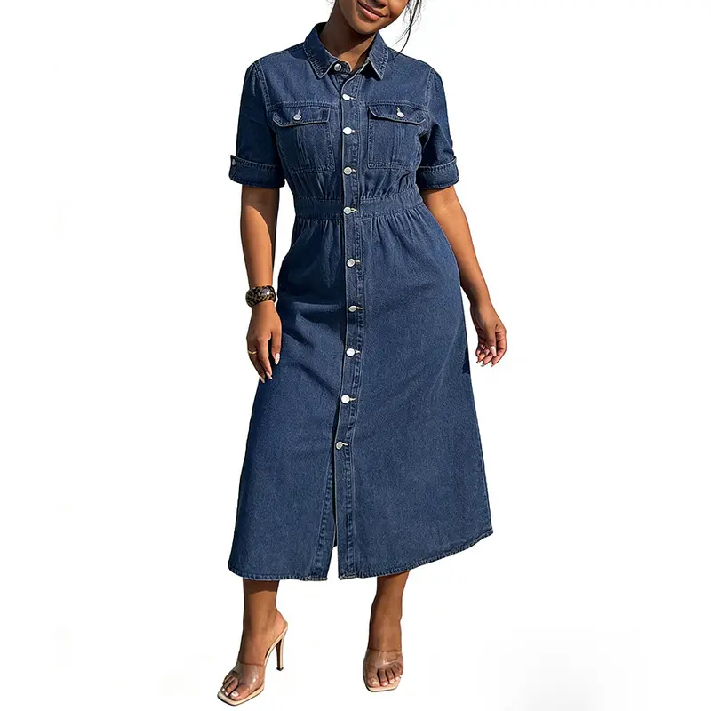 denim trf shirt dress - TikTok Shop denim trf shirt dress - TikTok Shop