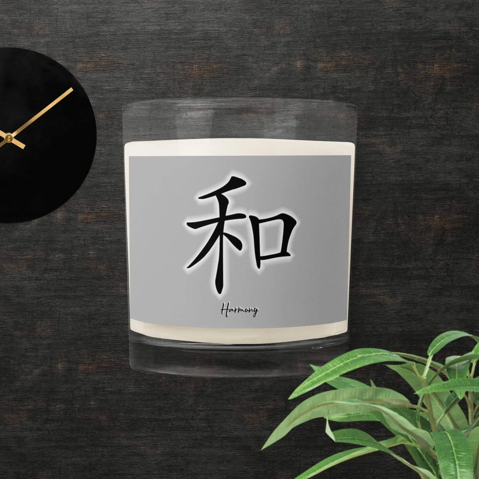 Soy Wax Candle: Harmony (grey)