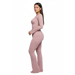 Lilac Rib Set