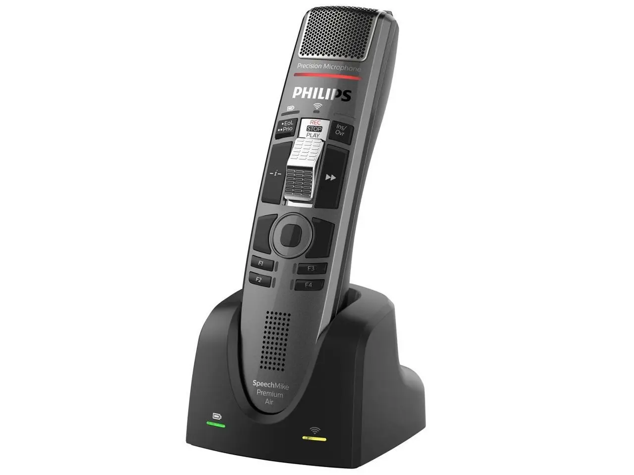 Philips SpeechMike Premium Air Wireless Dictation USB Microphone, Slide-Switch