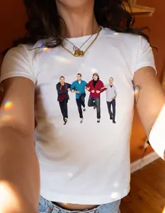 [Sale off up to 65%] Impractical Jokers Baby Tee, Womens Fitted Top, Funny Tshirts, Sal Joe Q Murr, Tv Show Shirts, Comedy Tops, Birthday Gift, Embarrassing Tee