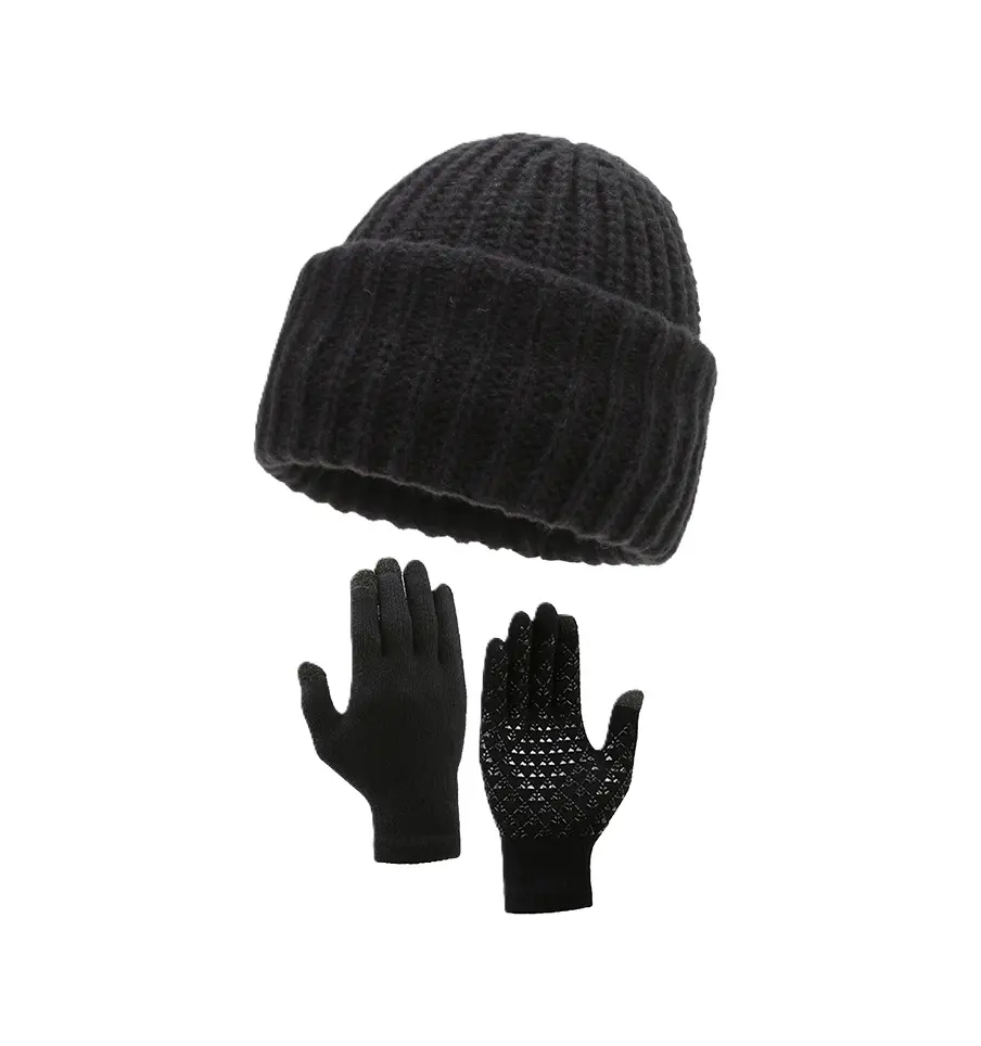 Unisex Winter Balaclava, Warm Thick-Knit Hat with Face-Flattering Design, 2-in-1 Versatile Style for Outdoor Sports & Outdoor Activities