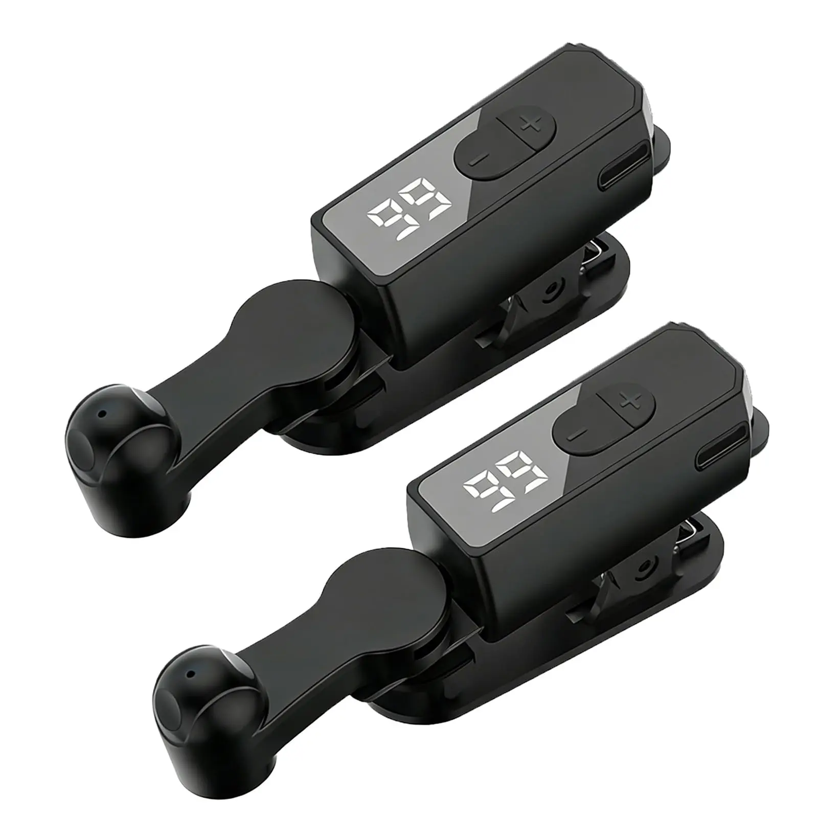2-Pack Rechargeable Cordless Auto Clicker Tapper for Mobile, TikTok, iPhone, iPad, Android Smartphones - 107 Adjustable Speed for Live Stream, Games, Repetitive Tasks