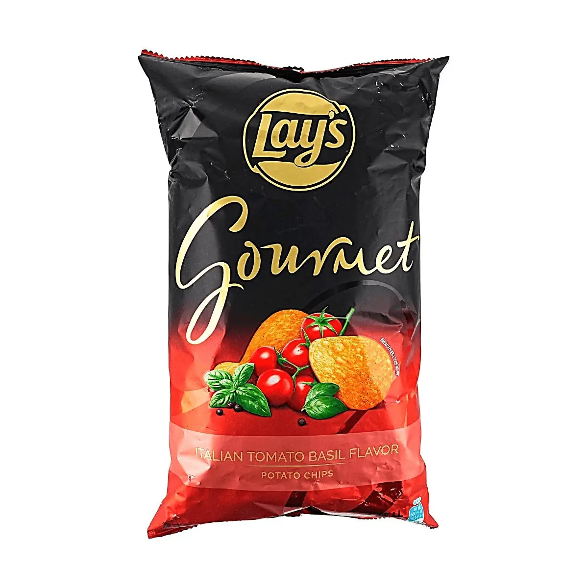 Lay's Global Select Italian Tomato Basil Potato Chips 100g - Savory Snack for Parties & Picnics Lay's Global Select Italian Tomato Basil Potato Chips 100g - Savory Snack for Parties & Picnics