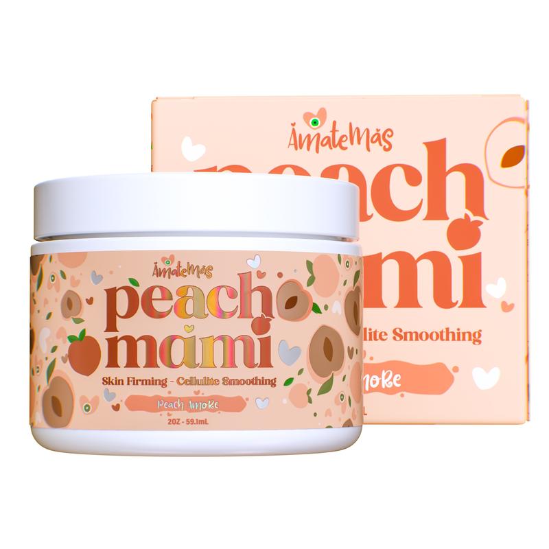 Peach Mami Firming Body Cream – Caffeine + Hyaluronic Acid for Smooth, Glowing Skin