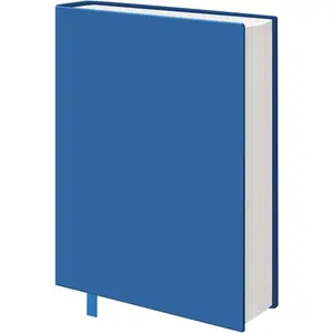 Dark Blue Fabric Book Cover for Hardcover, 1 Pack, 6x9 Inch, Up to 8.5"x9.5", Adjustable School Book Sleeve Protector for Teens, Stretchable Decorative Cloth Book Sox for Book Lovers