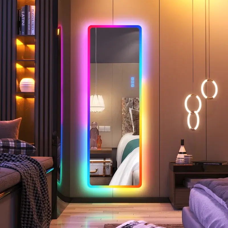 Flat LED Mirror Orren Ellis