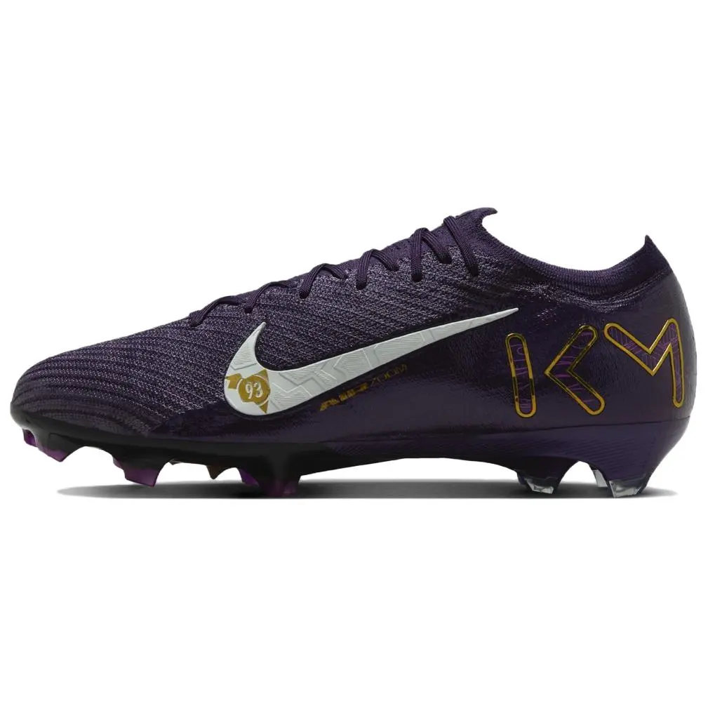Nike Zoom Mercurial Vapor 16 Elite FG Kylian Mbapp Grand Purple Stylish Comfortable Durable Non-slip Soccer Cleats FQ8683-500