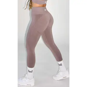Claire Seamless Contour Leggings - Acai