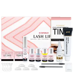 Waterproof Eyelash Lift Kit, Permanent Dye Set, Valentine Gift Idea, Enhances Eye Beauty, Easy Application, Perfect for Daily Use, Eyebrow Lamination Kit