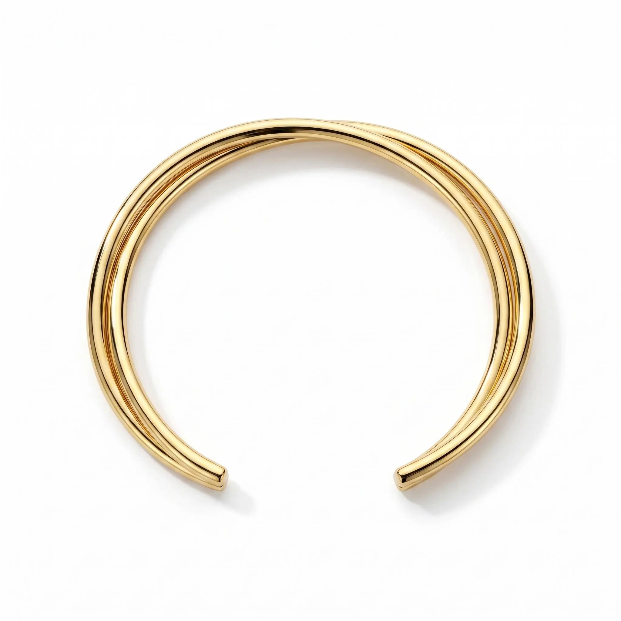 Vale & Veil — Paris | Voûte Cuff Bracelet | Hand-Sculpted Gold Open Bangle