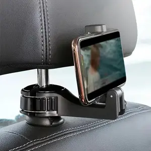 Car Seat Back Phone Holder, Car Seat Back Hidden Hook Phone Holder, Universal Car Interior Accessories for Car Headrest, Car Phone Mount, Cell Phone Holder, Cellphone Car Mount