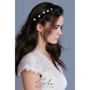 Crystal Cluster Mini Hair Comb