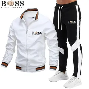 2025 Men’s Tracksuit Set – Autumn Sports Wear, Two-Piece Set (Jacket & Sweatpants), Brand Clothing, Men’s Sweat Suit, Sportswear, Linen Beachwear, Gift7