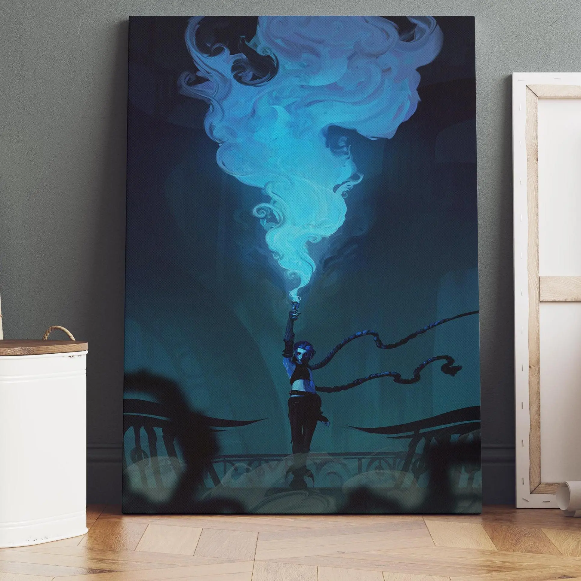 Jinx Arcane Game Poster, Arcane Season 2 Jinx Tv Series Art Print Posters