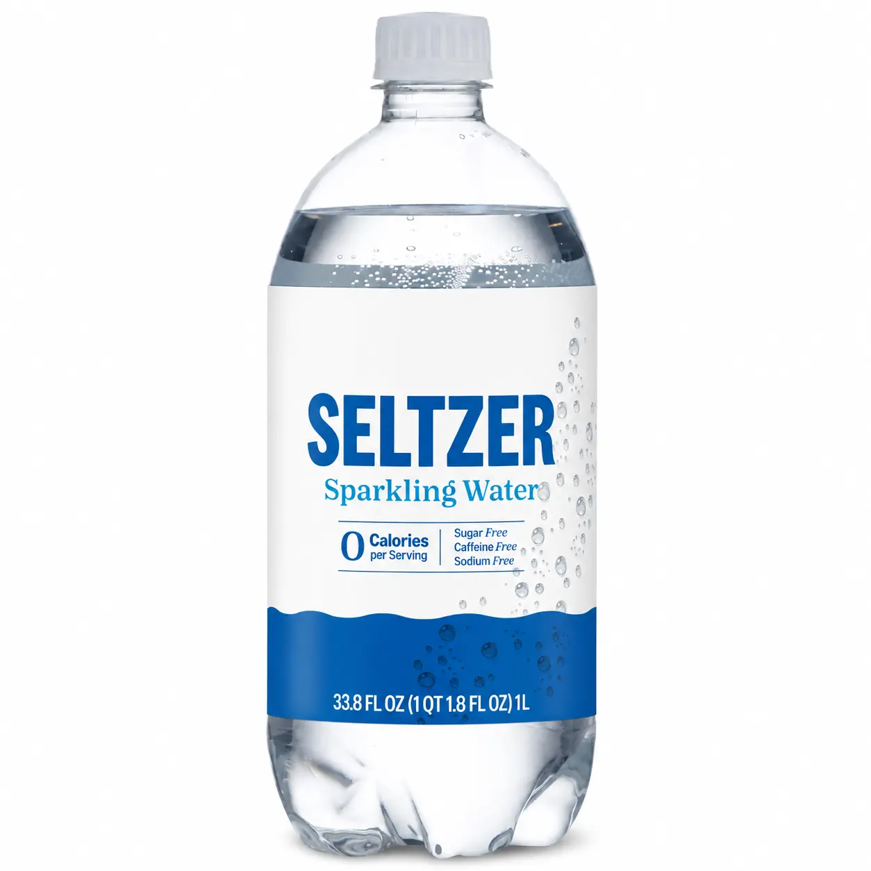 Protein-Infused Seltzer Sparkling Water, 33.8 Fl Oz