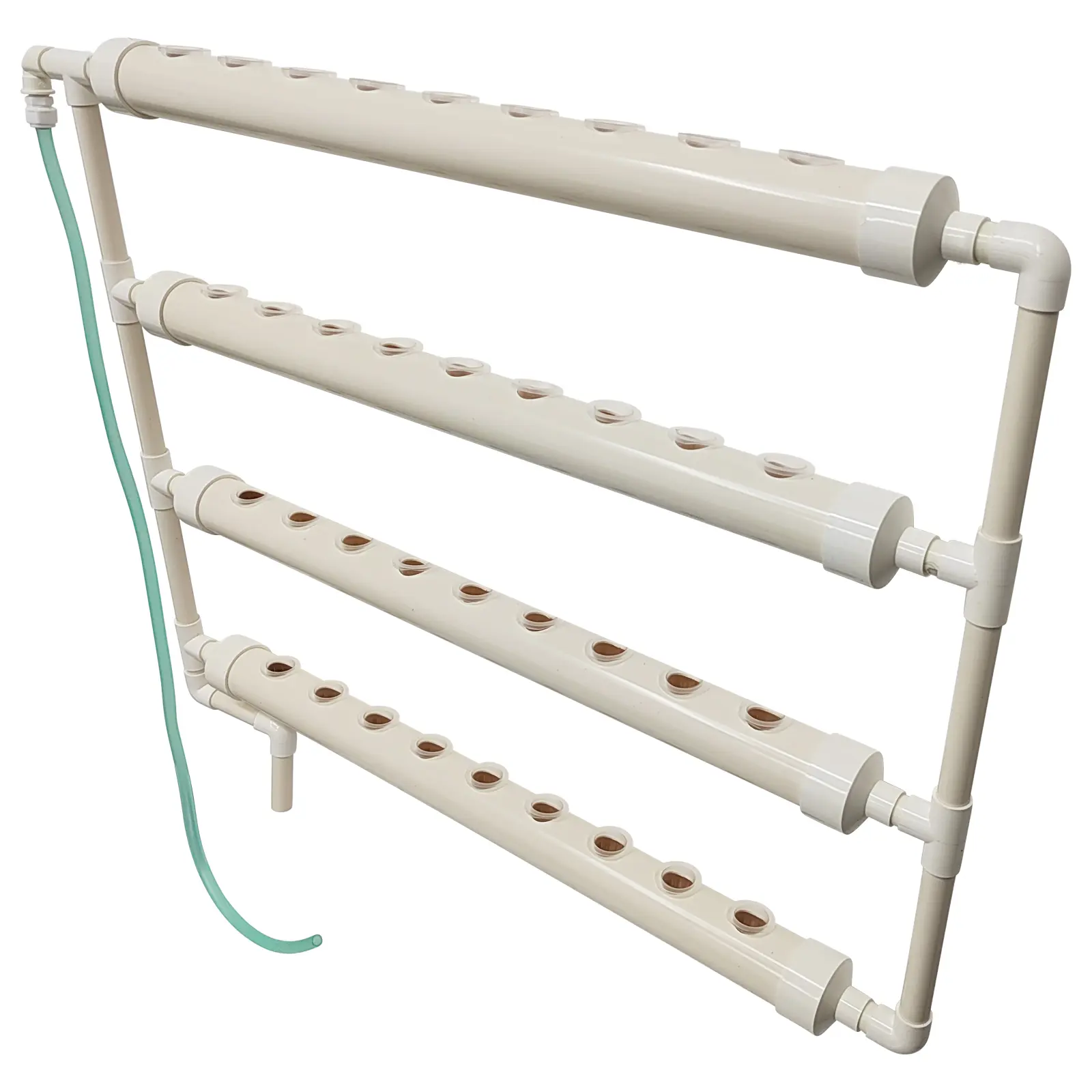 YOKOMA Wall-mounted Hydroponic 36 Plant Site Grow Kit, indoor soilless planting system for leafy greens herbs cultivation