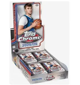 2025-26 Topps Chrome Basketball Hobby 1xBox--- Group Break！！！