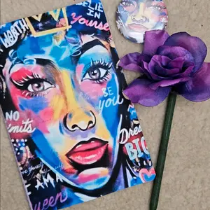 journal inkpen and button