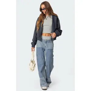 Edikted Women's Milly Oversized Cropped Jacket