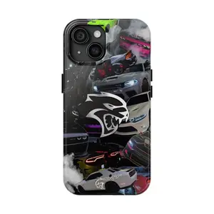 Hellcat Redeye SRT Tough Phone Case, Collage Cell Phone, Case For Fan