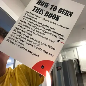 How to Burn This Book (Paperback)