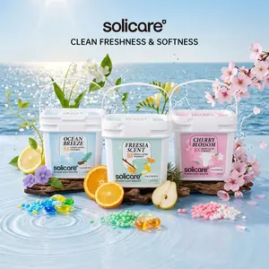 Solicare 8X Longer-Lasting Odor Eliminating 1.6kg 50+ Loads Multi-Use HE Compatible In-Wash Laundry Scent Booster Beads for All Washing Machines