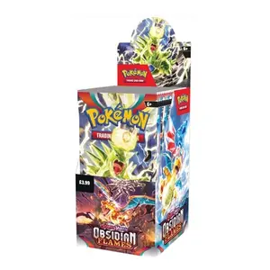Obsidian Flames Half Booster Box - Collectible Card Enthusiast Item with Half Booster for Enhanced Collection