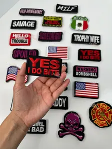 Yes I Do Bite Iron On Patch |Daring Patches Iron On |Funny Patches| Girl Patches | Hat Bar|Trucker Hat